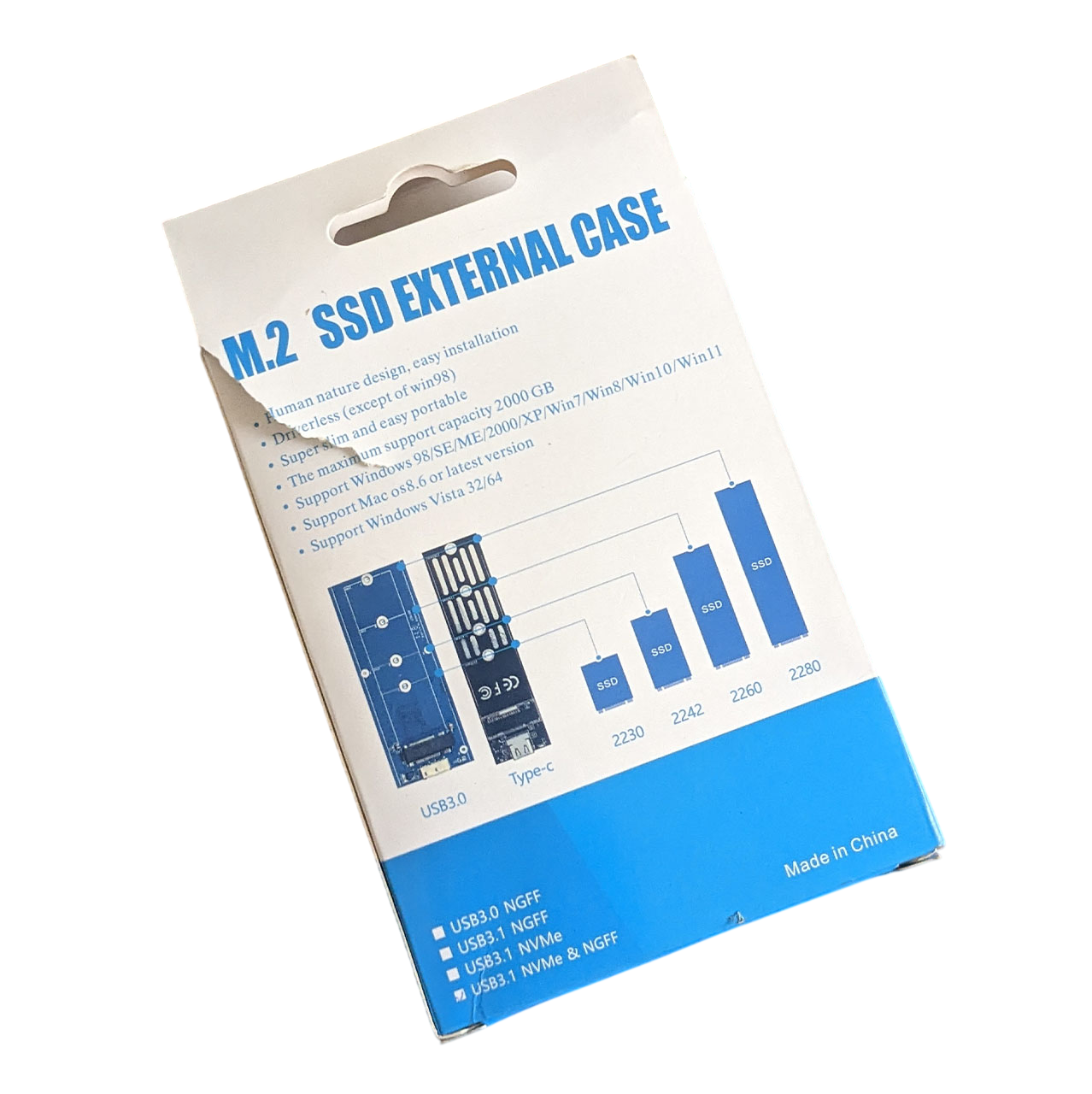 M.2 SSD External Case Image 5